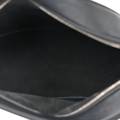 The Row Grained Calfskin Large Slouchy Banana Bag Black 5 of 9