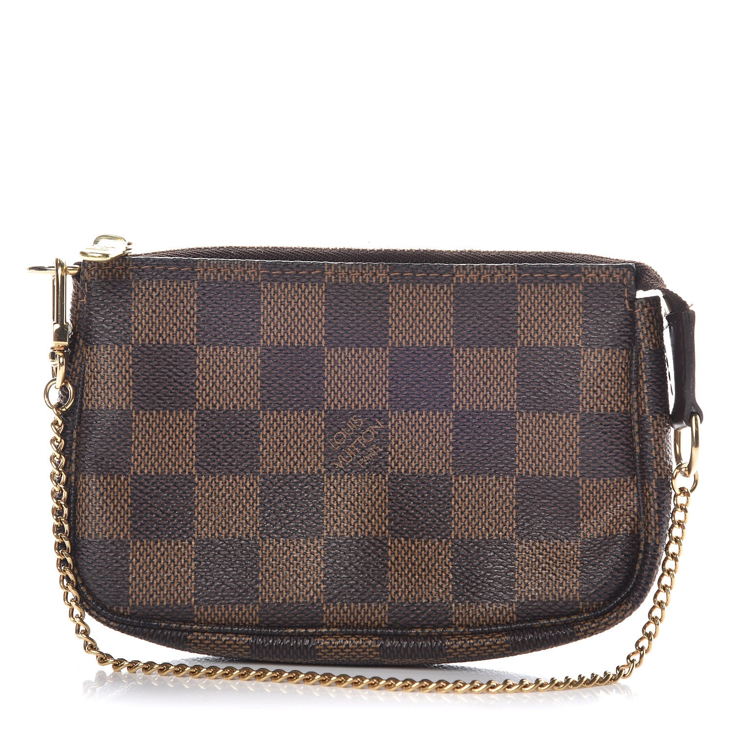 Louis Vuitton Damier Ebene Mini Pochette Accessories 1 of 9