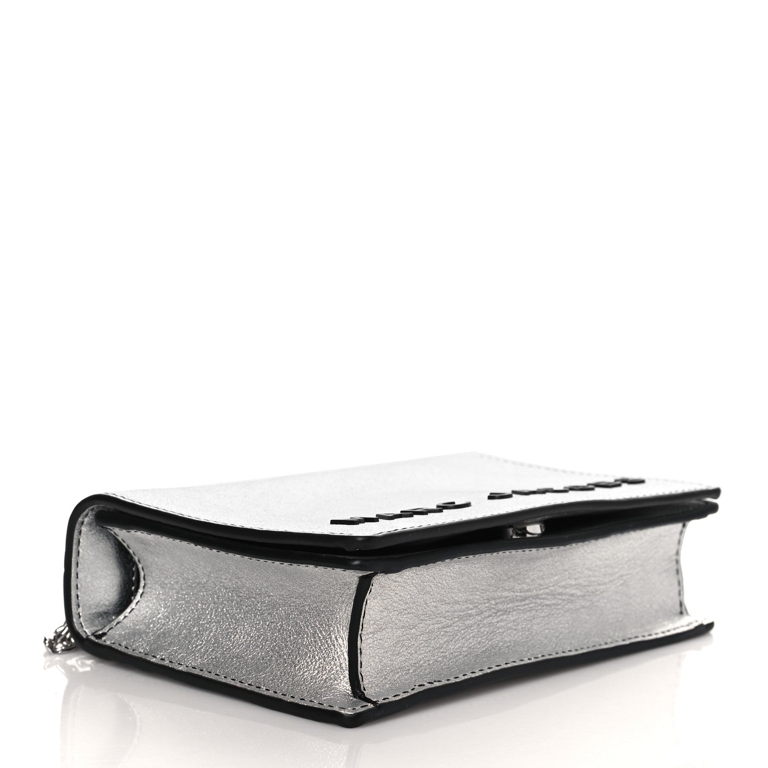 Marc Jacobs Calfskin Double Take Bag Silver 3 of 9