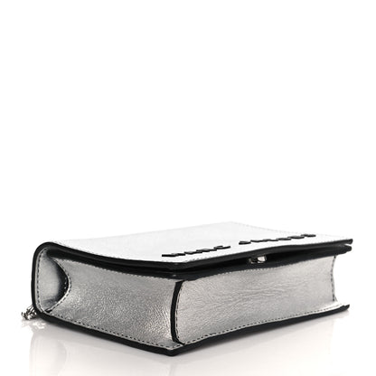 Marc Jacobs Calfskin Double Take Bag Silver 3 of 9