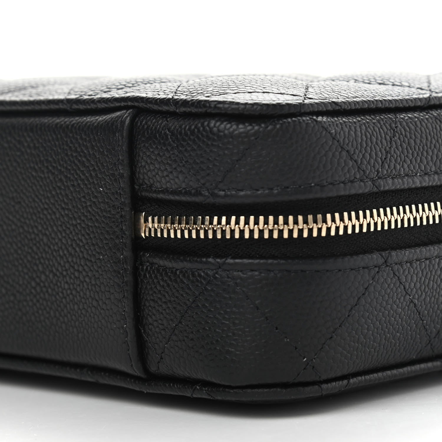 Chanel Caviar Quilted Vanity Case Black 9 of 11
