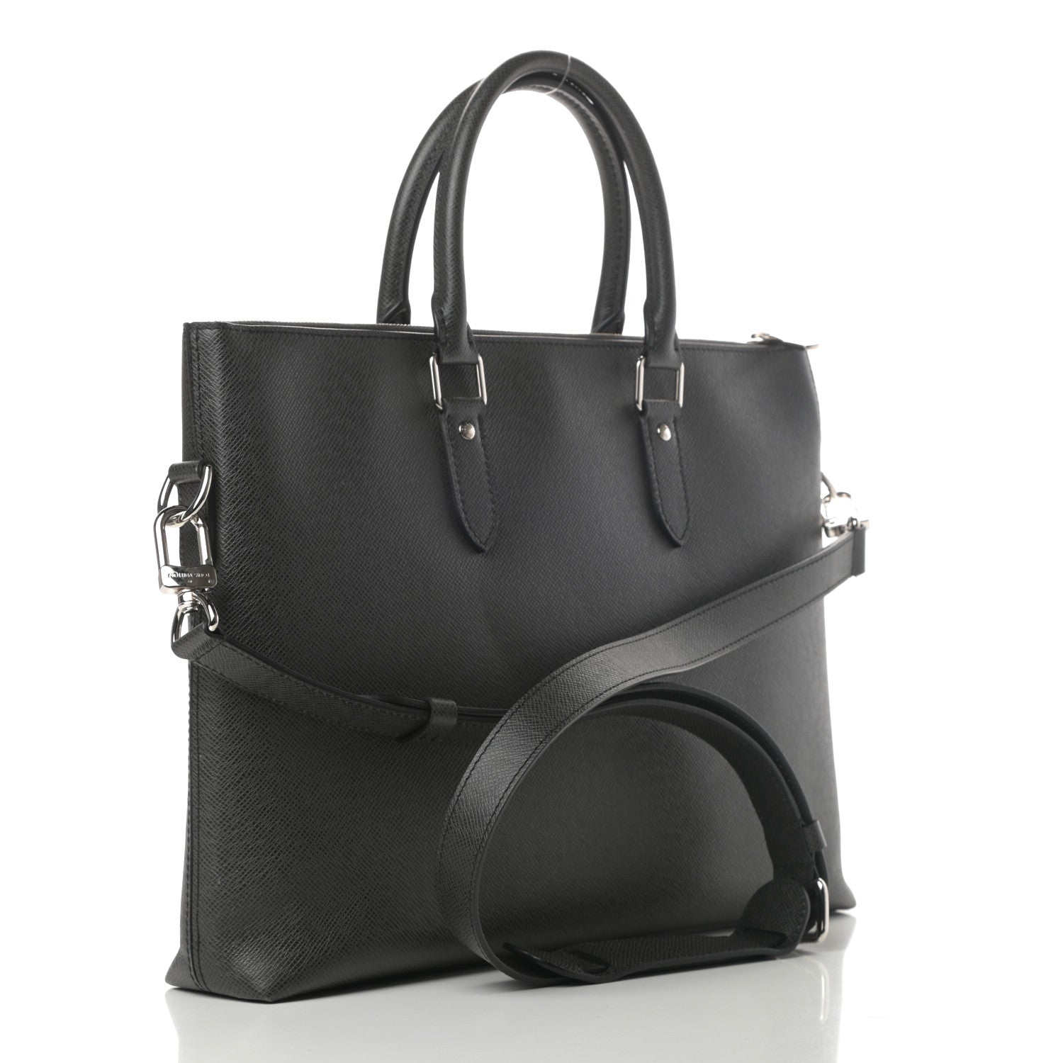 Louis Vuitton Taiga Anton Soft Briefcase Ardoise 3 of 12