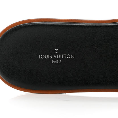 Louis Vuitton Mink Fur Lock It Flat Mule 40 Black 7 of 13