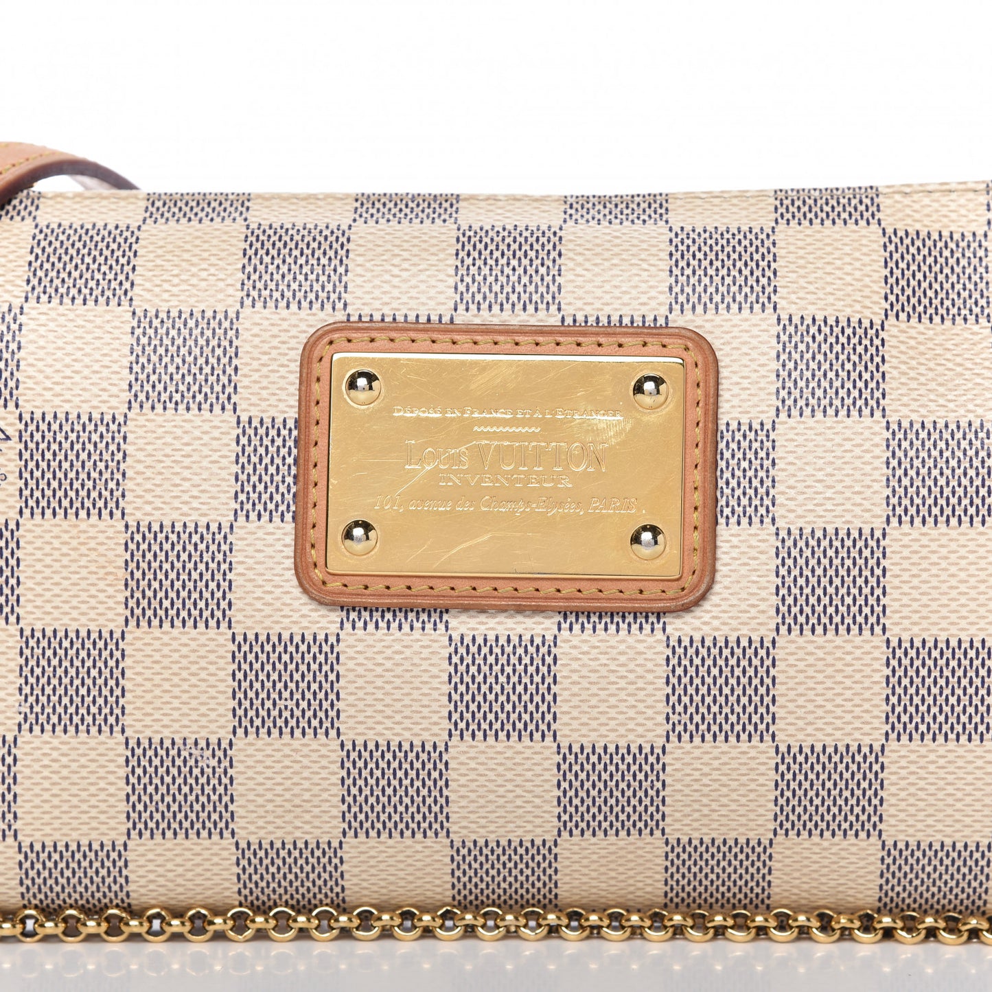 Damier Azur Eva Clutch