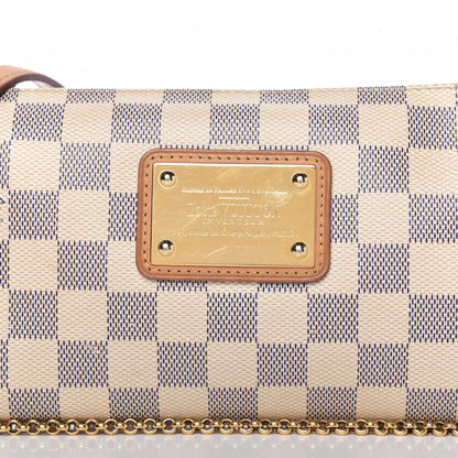 Louis Vuitton Damier Azur Eva Clutch 10 of 10