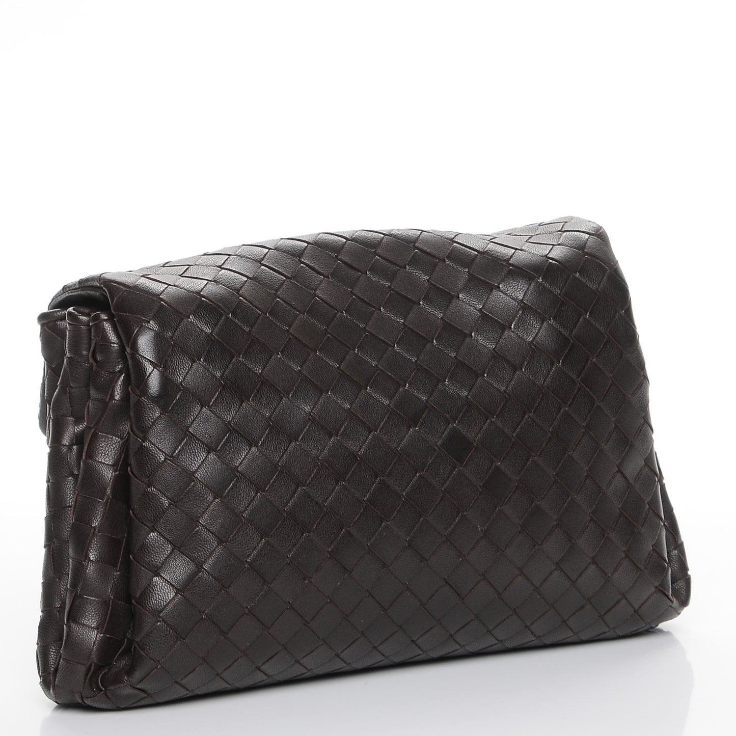 Nappa Intrecciato Cosmetic Case Ebano