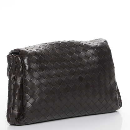 Bottega Veneta Nappa Intrecciato Cosmetic Case Ebano 3 of 8