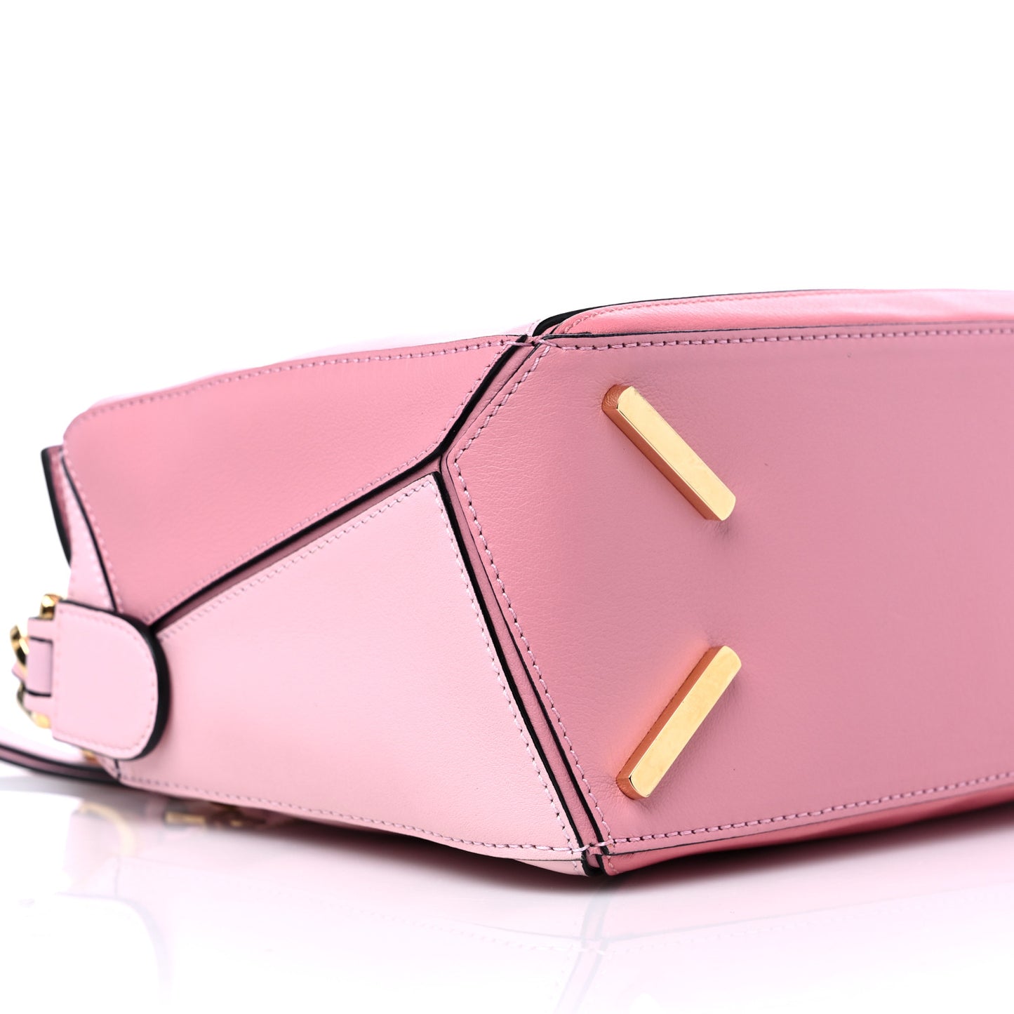 Calfskin Small Puzzle Bag Rosa