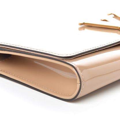 Louis Vuitton Patent Louise Clutch Nude 7 of 9