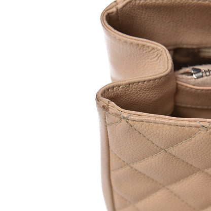 Chanel Caviar Quilted Grand Shopping Tote GST Beige Clair 21 of 24