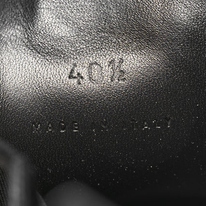 Bottega Veneta Calfskin The Tire Chelsea Boots 40.5 Black Seagrass 7 of 8