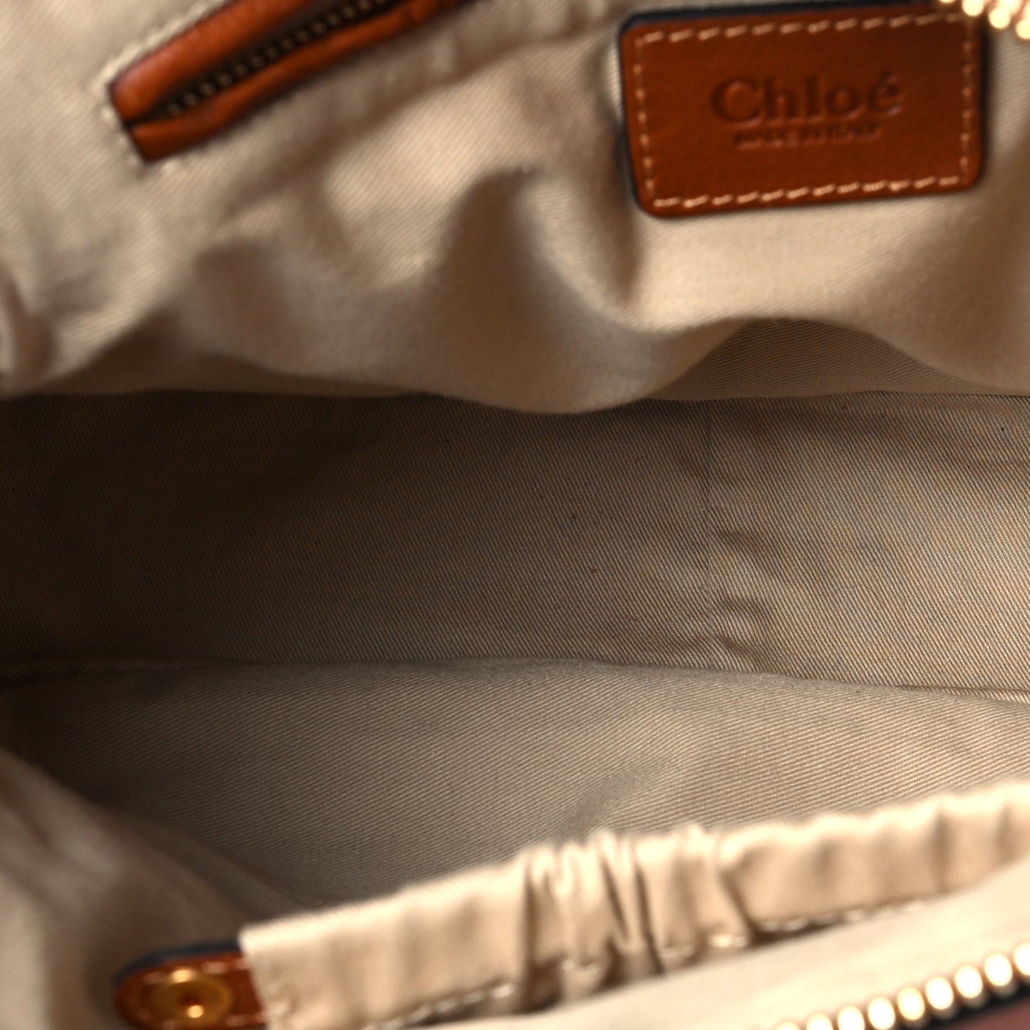Calfskin Studded Medium Marcie Satchel Caramel