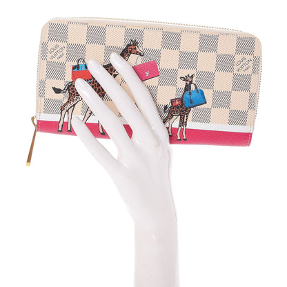 Louis Vuitton Damier Azur 2017 Christmas Animation Zippy Wallet 2 of 7