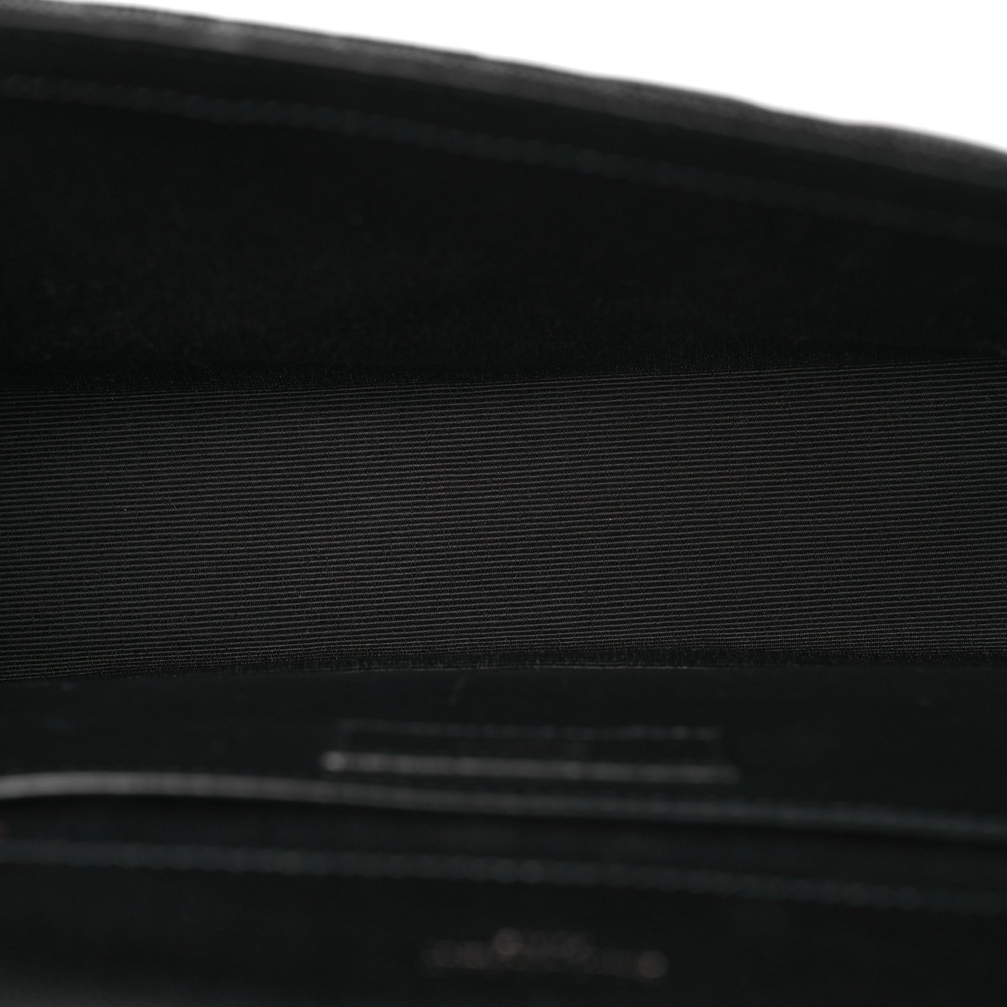 Grain De Poudre Textured Mixed Matelasse Triquilt Medium Monogram Monochrome Satchel Black