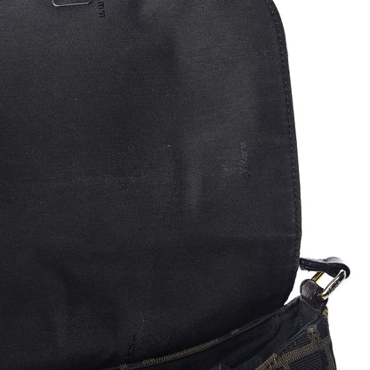 Fendi Zucca Vitello Artic Small Messenger Bag Tobacco Castagna 8 of 11
