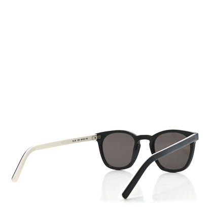 Saint Laurent Acetate Sunglasses SL 28 White Black 4 of 8
