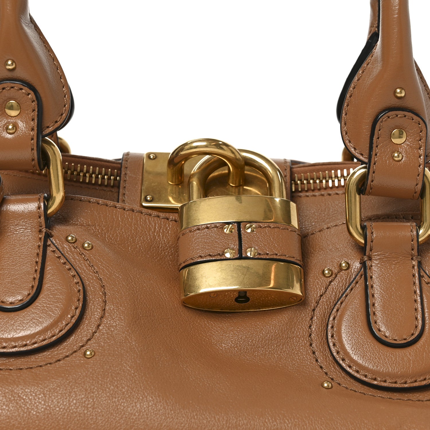 Chloe Grained Buffalo Paddington Mustang Brown 7 of 9