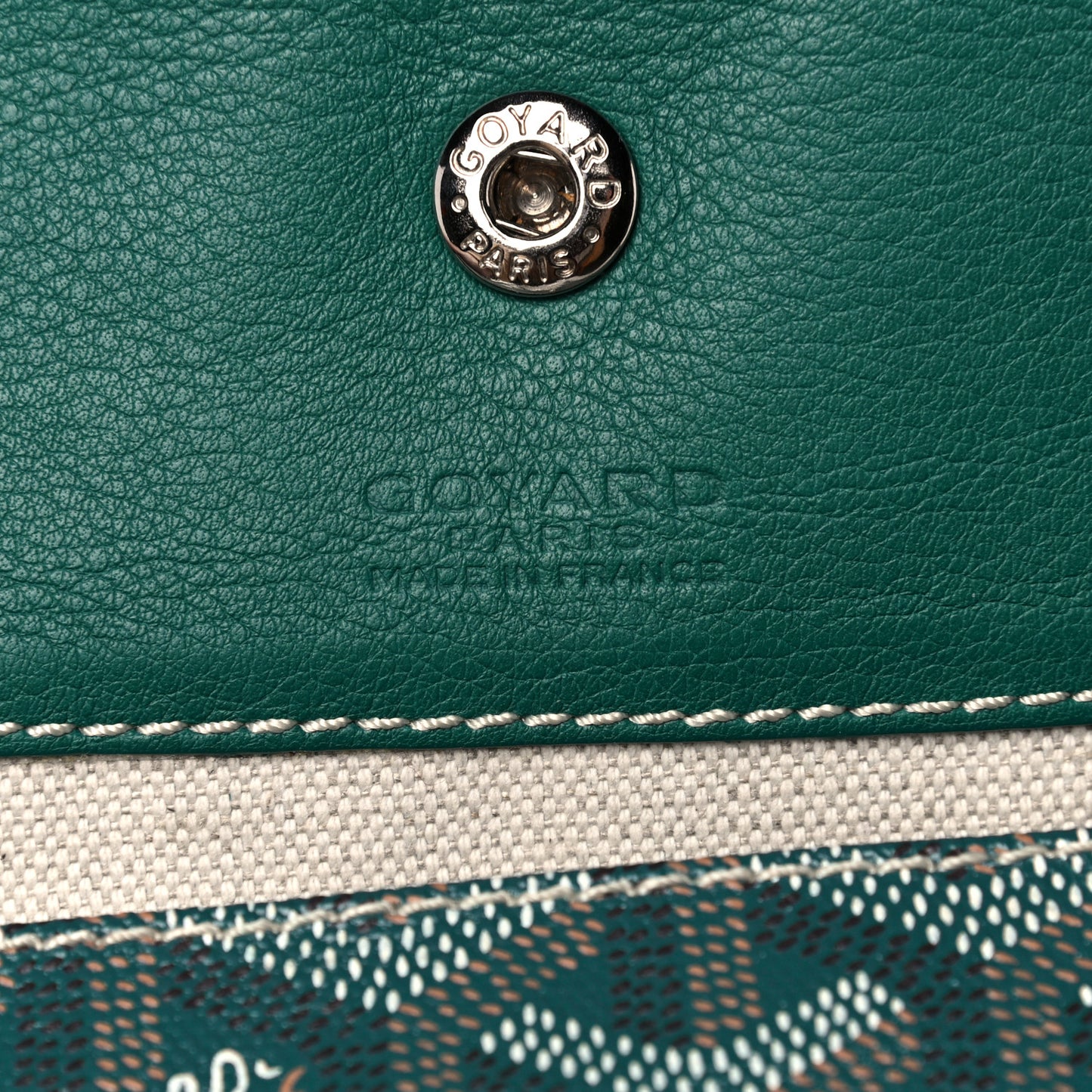 Goyardine Saint Louis GM Green