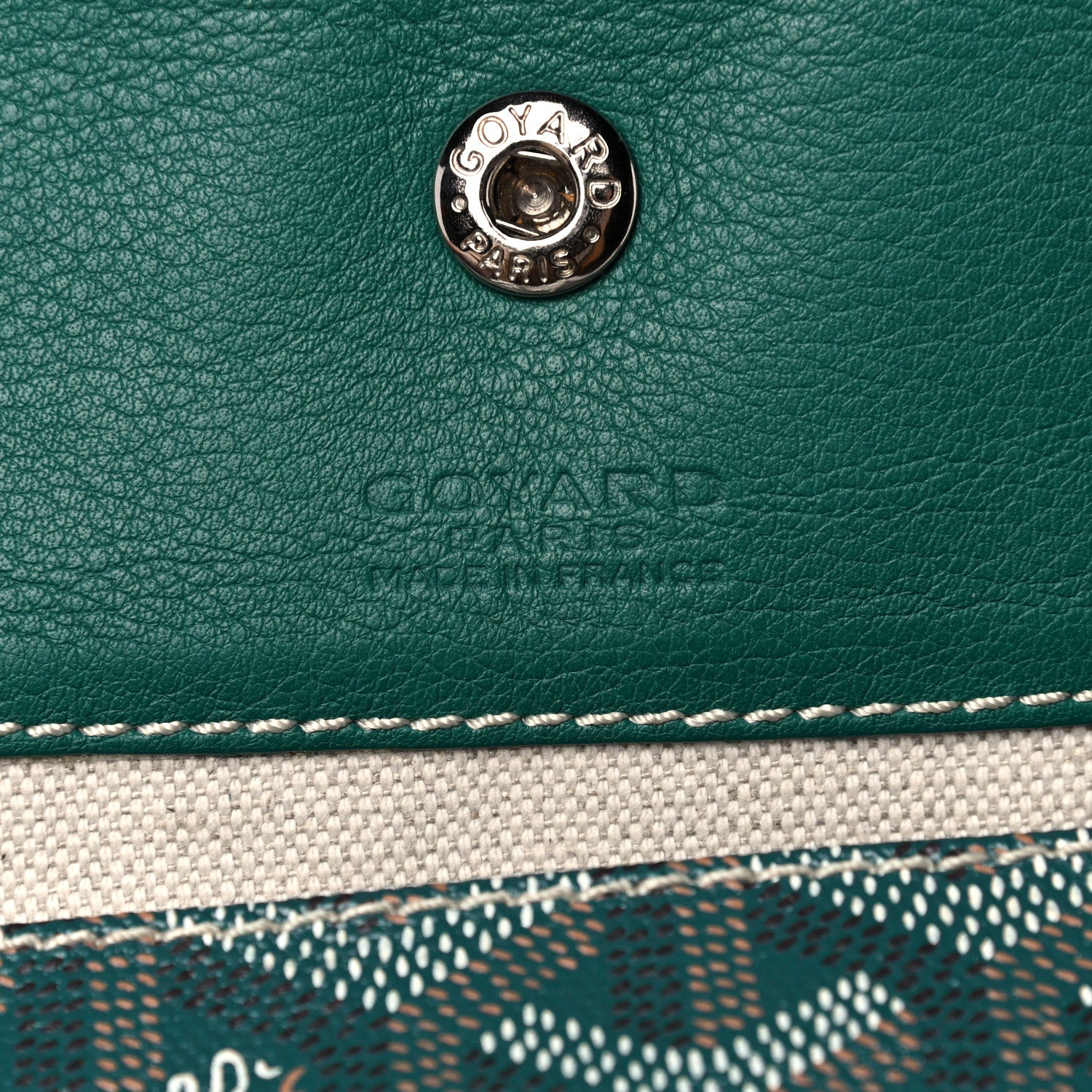 Goyard Goyardine Saint Louis GM Green 6 of 12