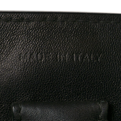 Christian Dior Smooth Calfskin Tri-Color Diorissimo Pocket Tote Black Blue Red 7 of 11