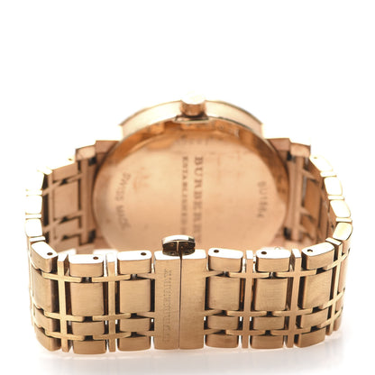 Burberry Stainless Steel 38mm Heritage Quartz Watch Rose BU1864 4 of 7
