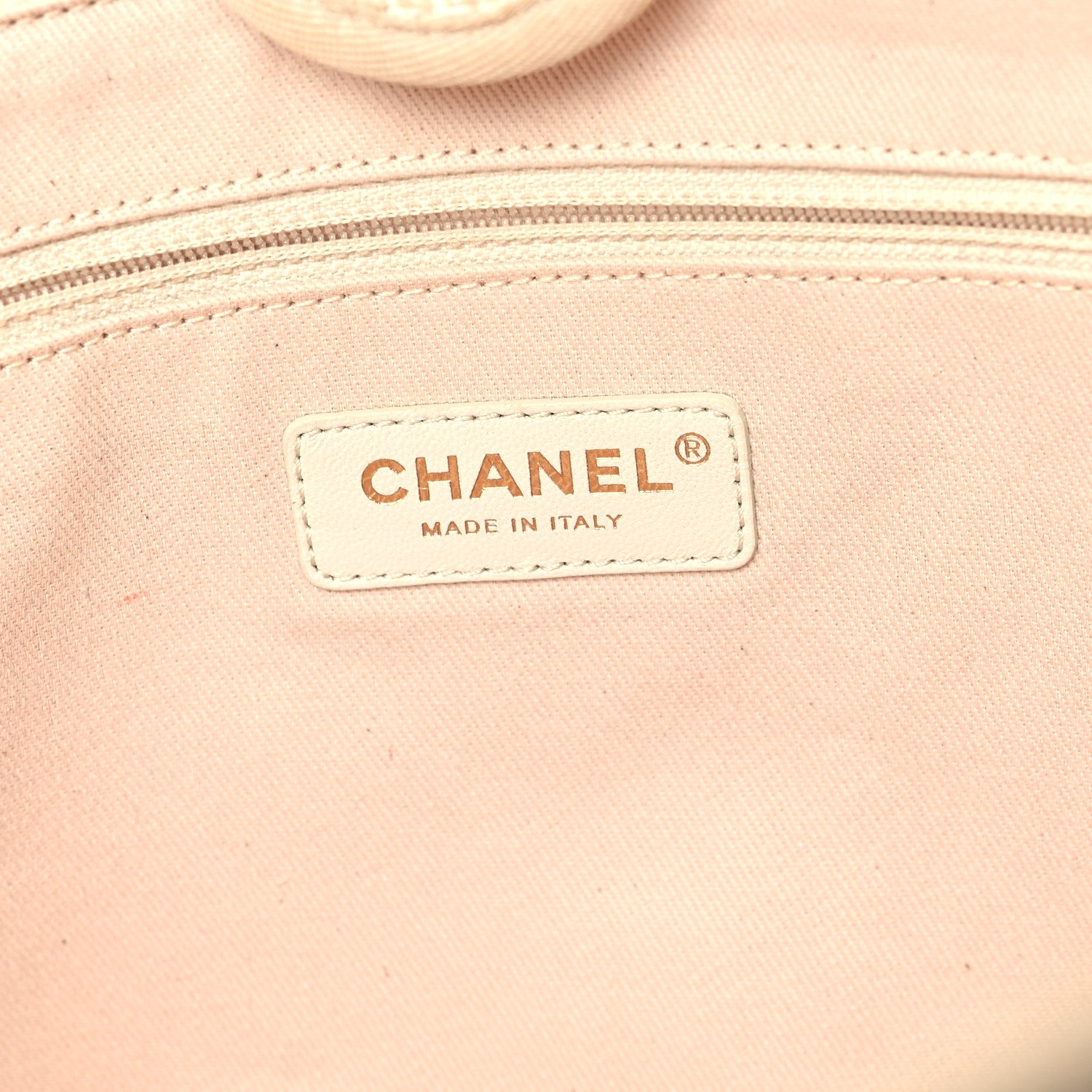 Chanel Lurex Boucle Small Deauville Tote Ivory 6 of 11