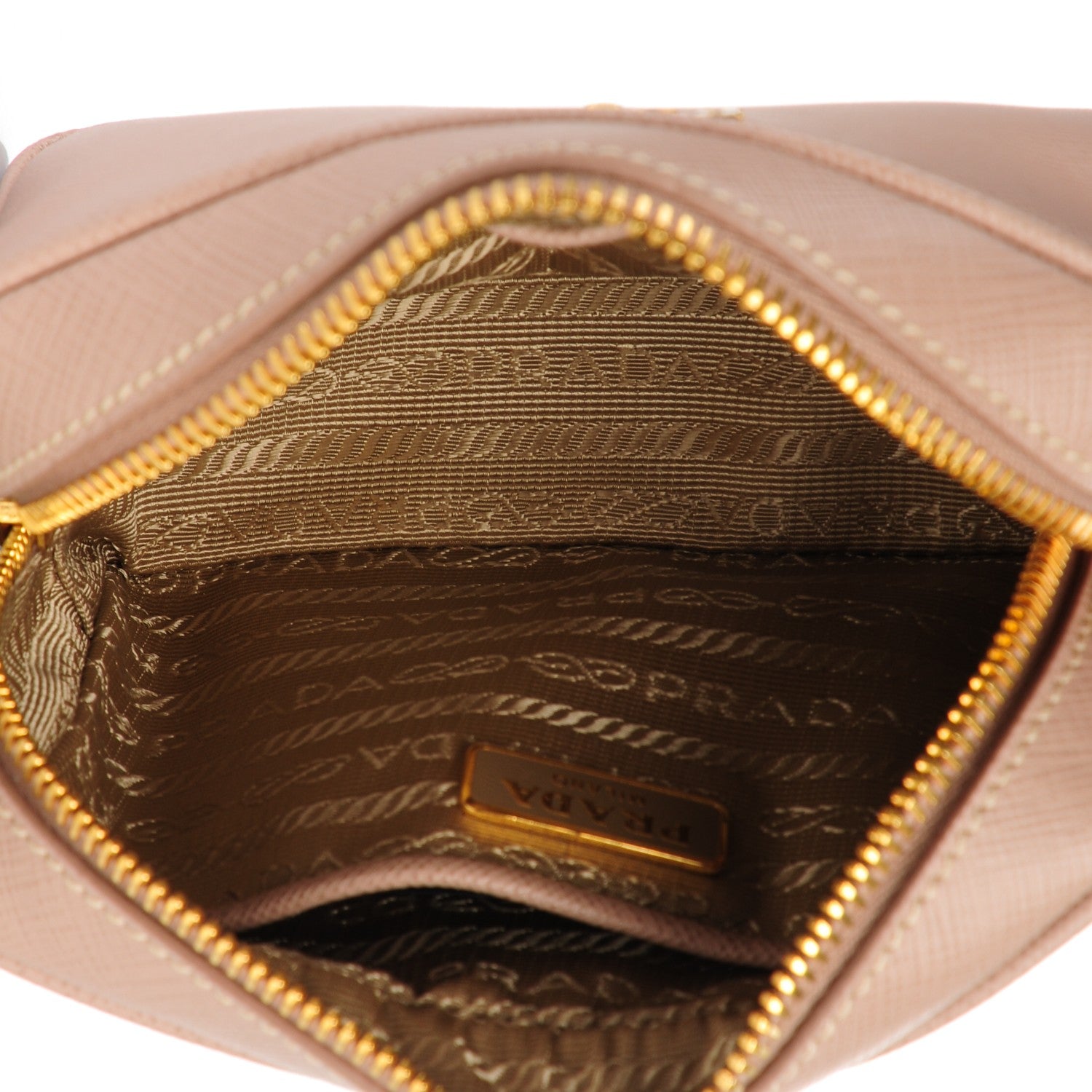 Prada Saffiano Mini Camera Crossbody Cammeo 5 of 8