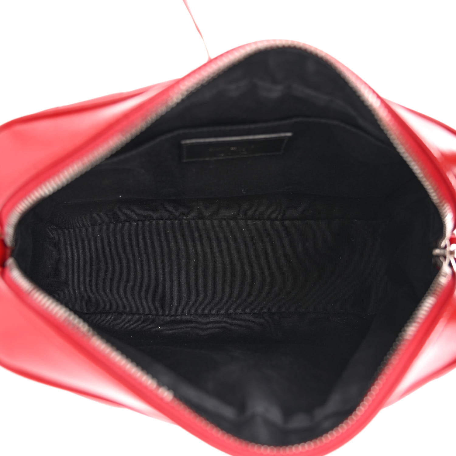 Saint Laurent Calfskin Matelasse Monogram Lou Camera Bag Red 5 of 14