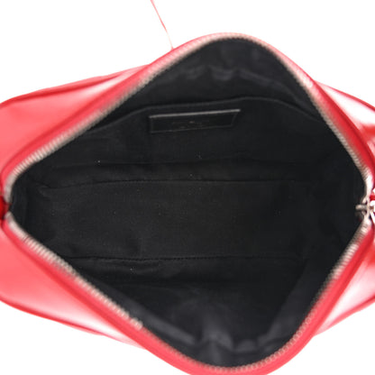 Saint Laurent Calfskin Matelasse Monogram Lou Camera Bag Red 5 of 14