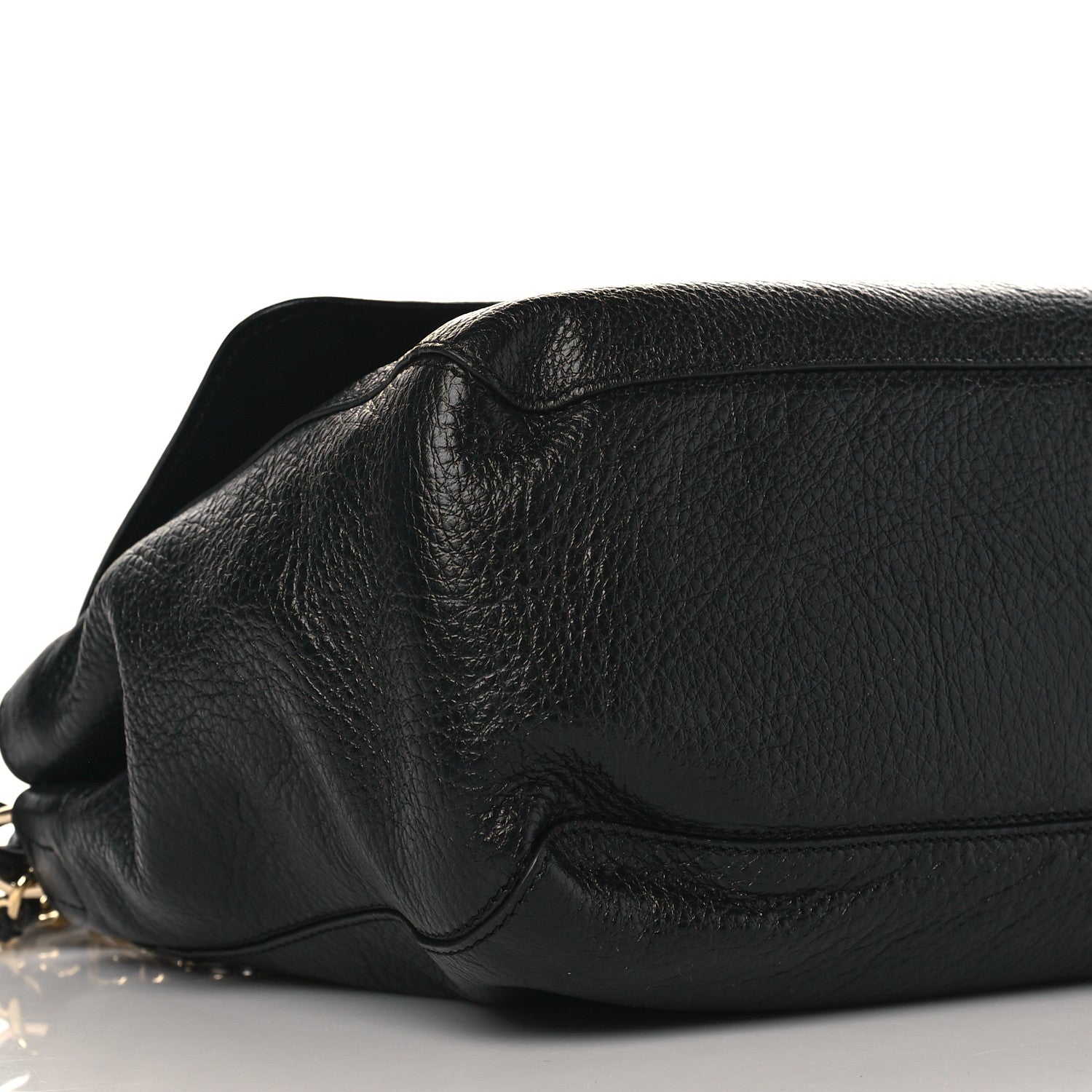 Mulberry Small Classic Grain Calfskin Medium Lily Black 7 of 8