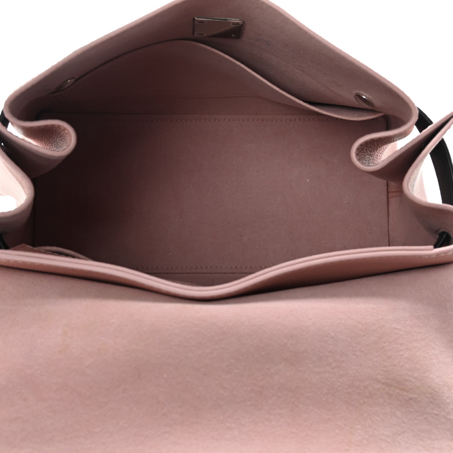 Louis Vuitton Soft Calfskin Lockme Ever Rose Ballet White Maito Black 5 of 12