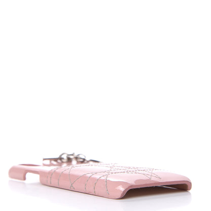 Christian Dior Patent Cannage Lady Dior Tech iPhone X XS Case Light Pink 5 of 5