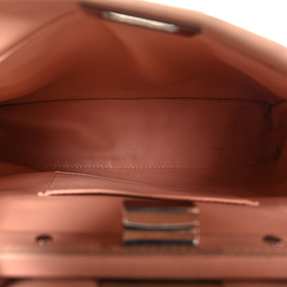 Fendi Nappa Rosebud Mini Peekaboo Iconic Satchel Baby Pink 5 of 11