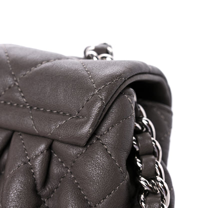 Chanel Washed Lambskin Quilted Mini Chain Around Flap Taupe 16 of 19
