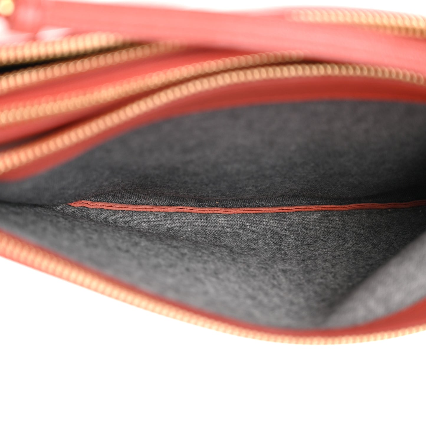 Lambskin Large Trio Crossbody Bag Copper