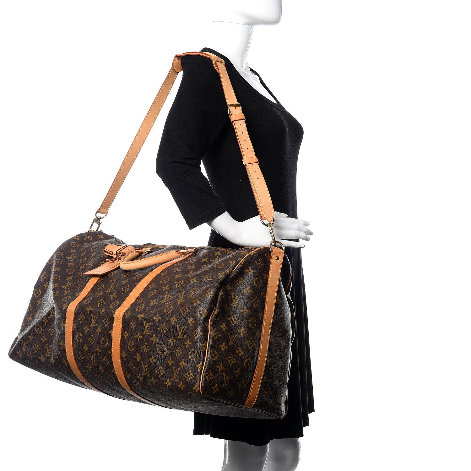 Louis Vuitton Monogram Keepall Bandouliere 60 2 of 10