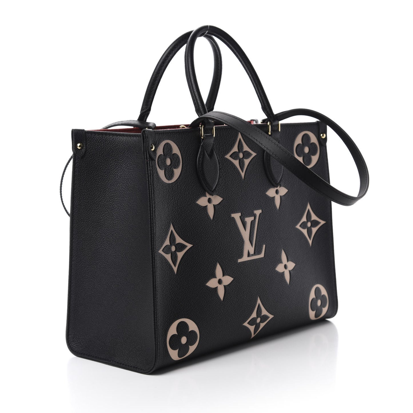 Empreinte Monogram Giant Onthego MM Black Beige