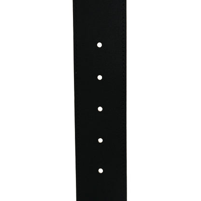 Gucci Calfskin Double G 40mm Belt 75 30 Black 3 of 5