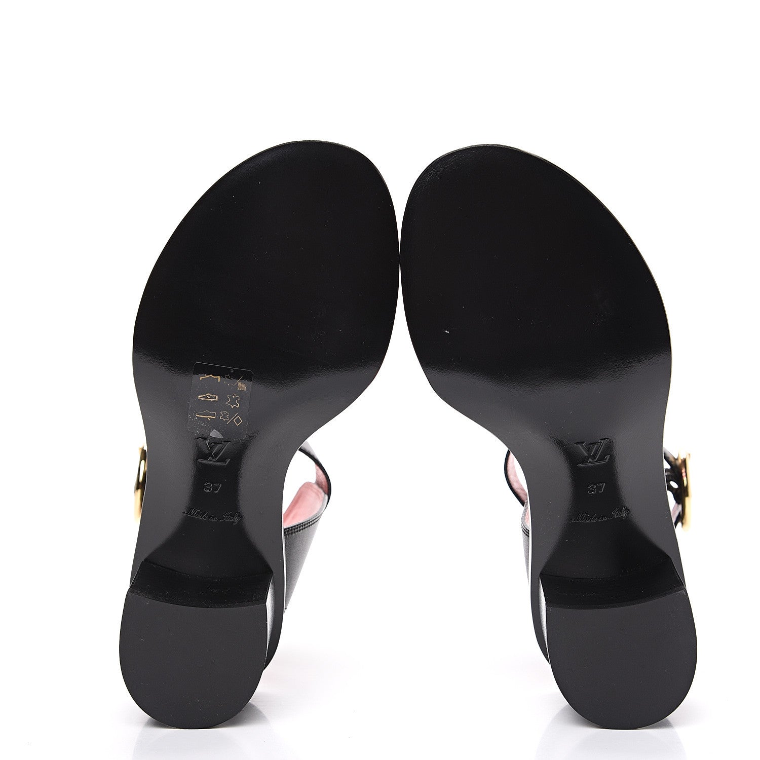 Louis Vuitton Passenger Sandals 37 Black 5 of 8