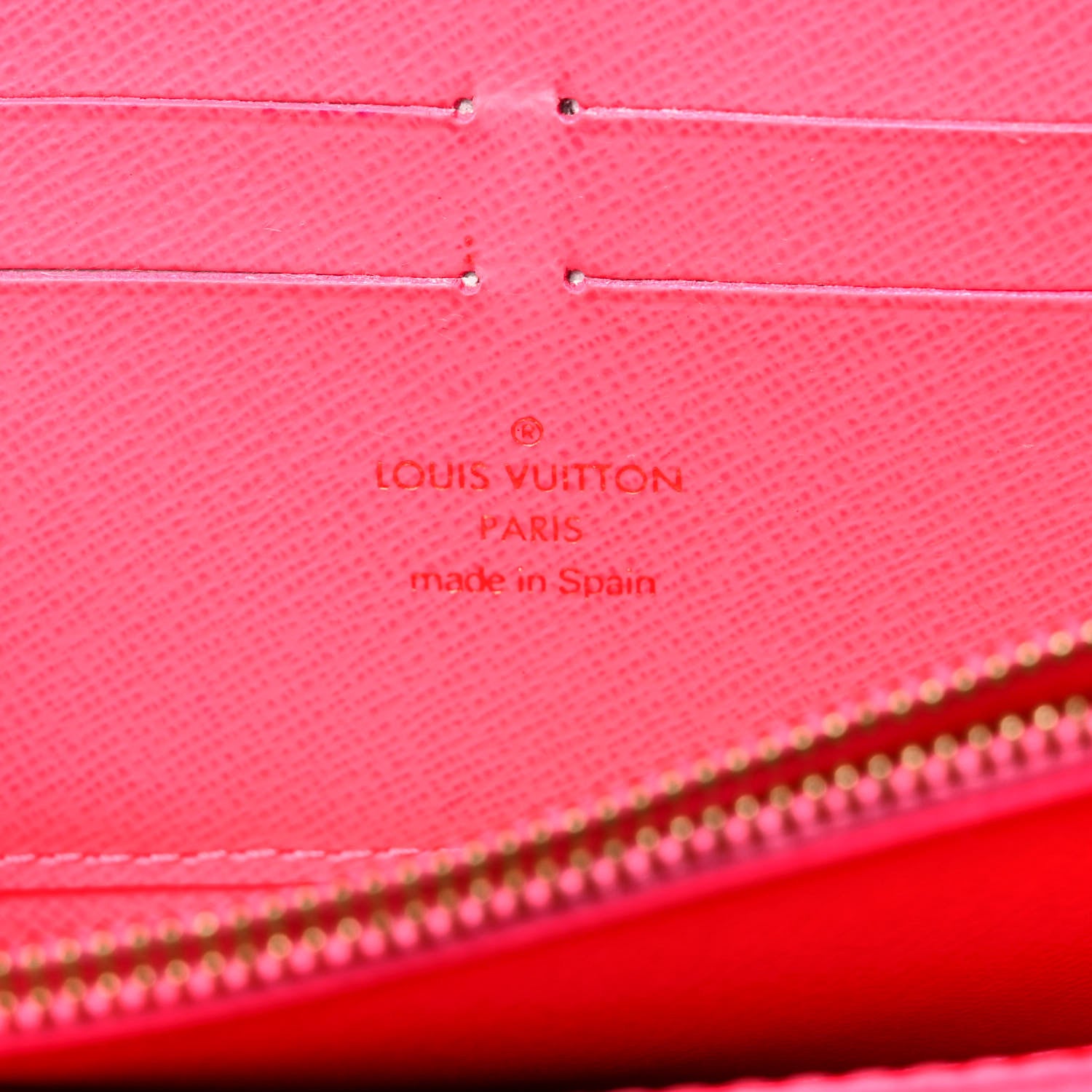 Louis Vuitton Monogram Graffiti Zippy Wallet Fuchsia 6 of 10