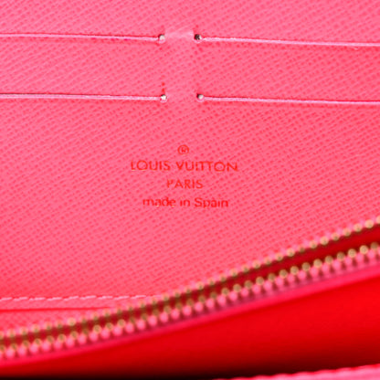 Louis Vuitton Monogram Graffiti Zippy Wallet Fuchsia 6 of 10