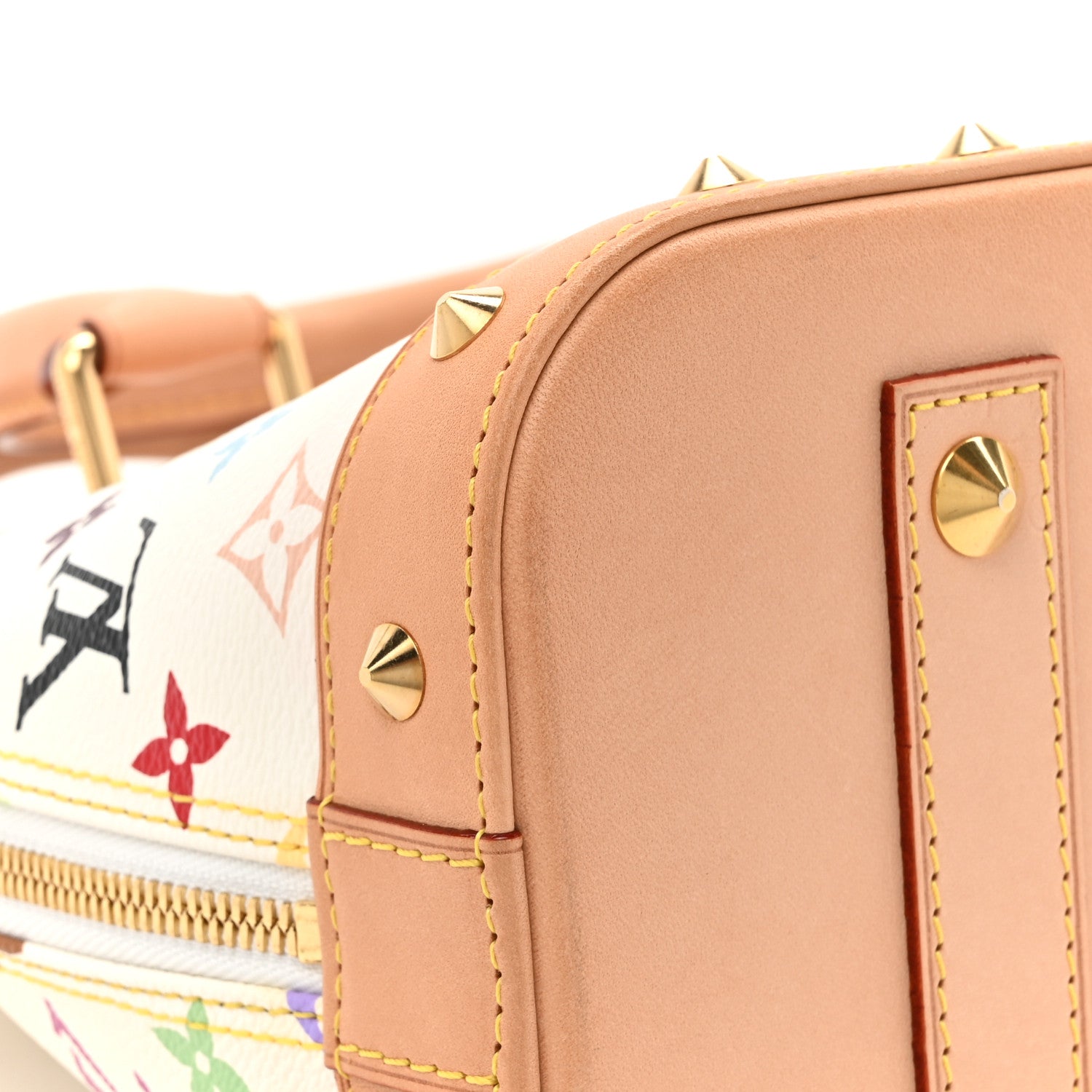 Louis Vuitton Monogram Multicolor Alma PM White 11 of 12