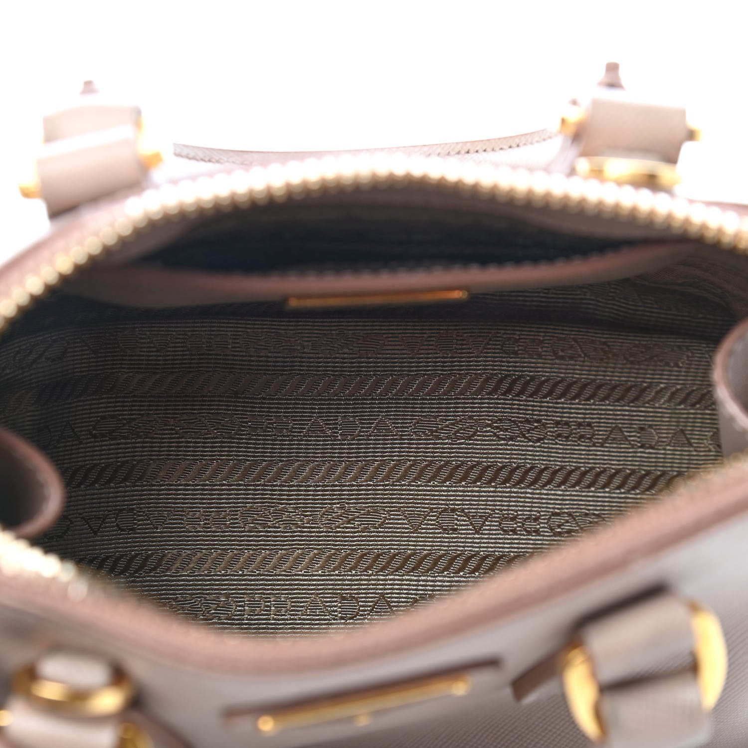 Prada Saffiano Lux Mini Promenade Tote Cammeo 4 of 10