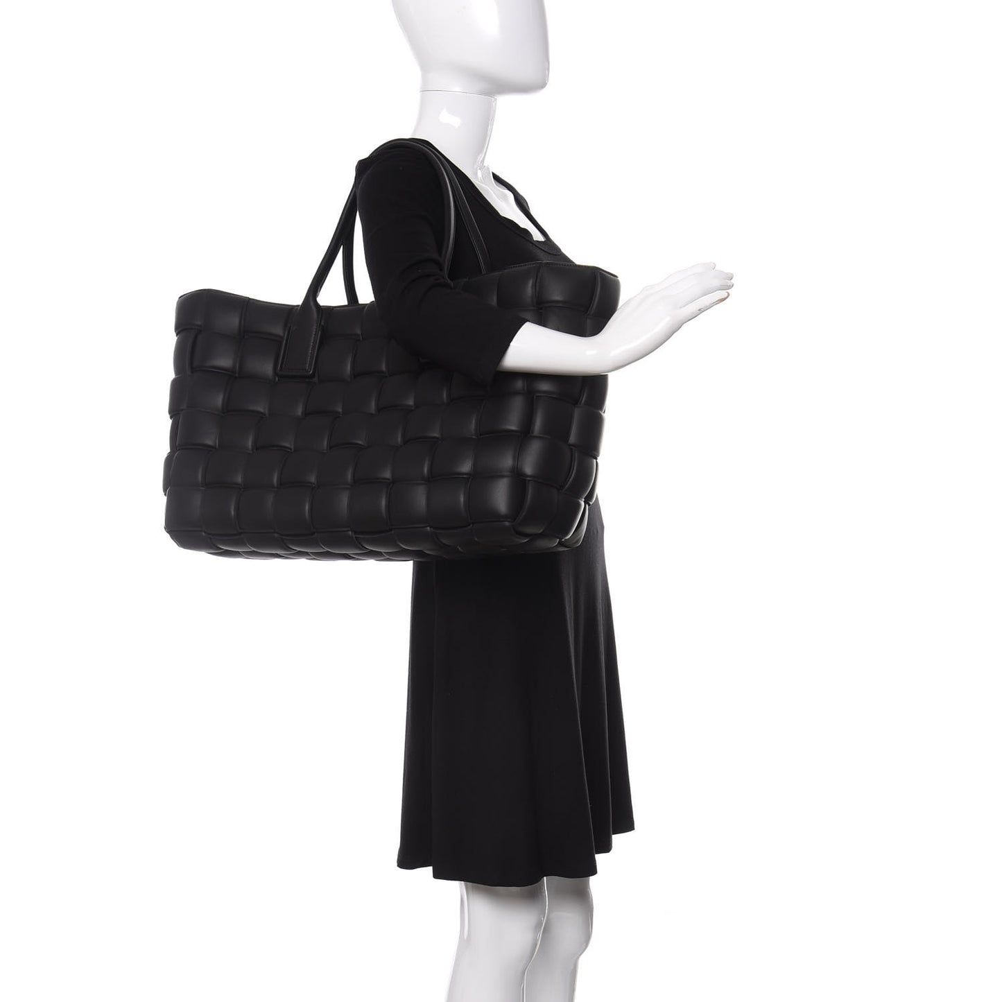 Nappa Large Padded Cabat Black