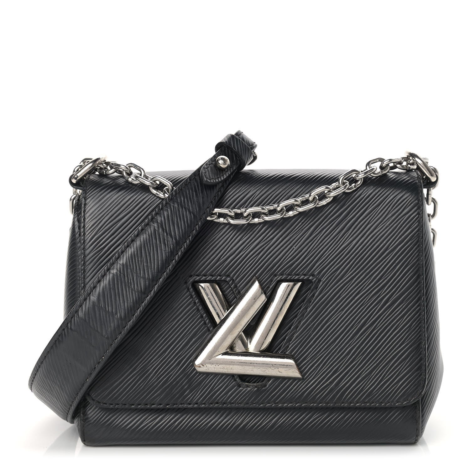 Louis Vuitton Epi Twist Shoulder Bag PM Black 1 of 21