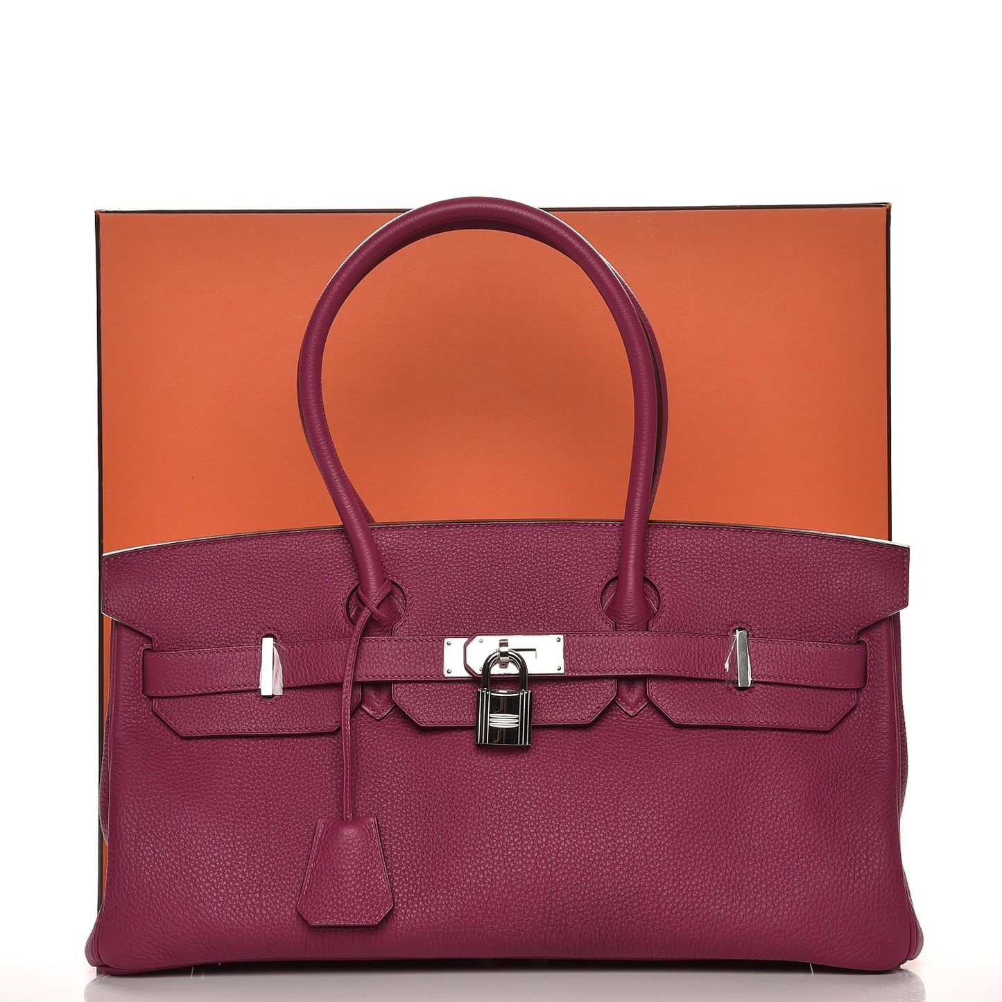 Taurillon Clemence JPG Shoulder Birkin II 42 Tosca