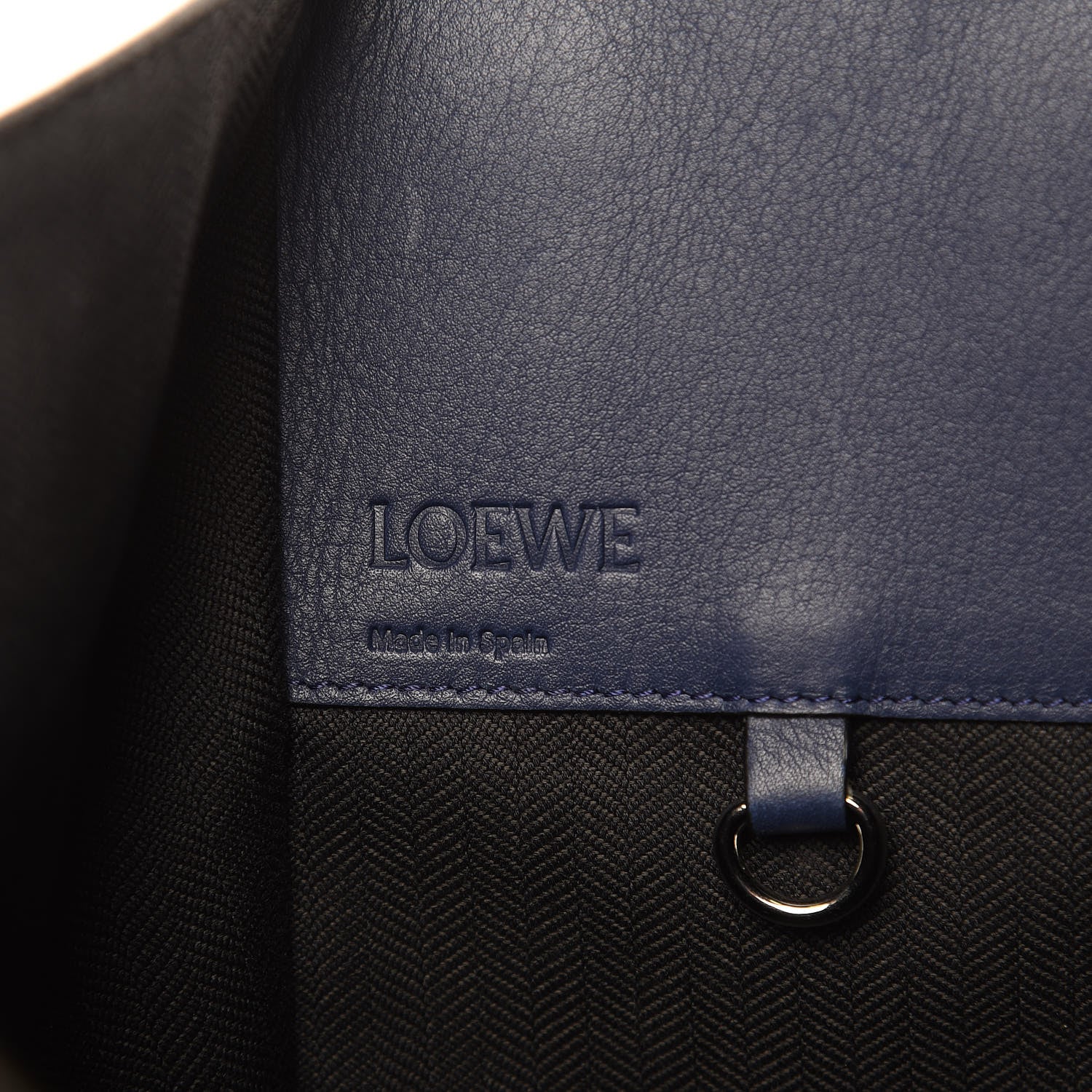 Loewe Calfskin Small Hammock Shoulder Bag Marine 6 of 12