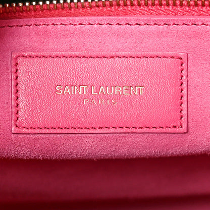 Saint Laurent Calfskin Large Sac De Jour Carryall Bubblegum 6 of 14