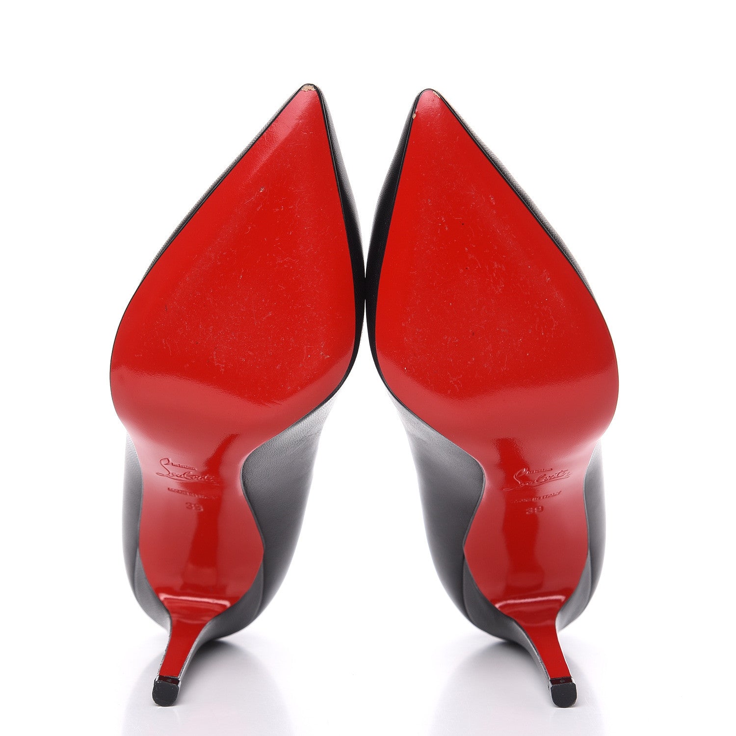 Christian Louboutin Kid Pigalle 100 Pumps 39 Black 5 of 11