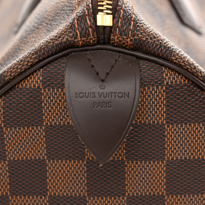 Louis Vuitton Damier Ebene Speedy 35 5 of 10
